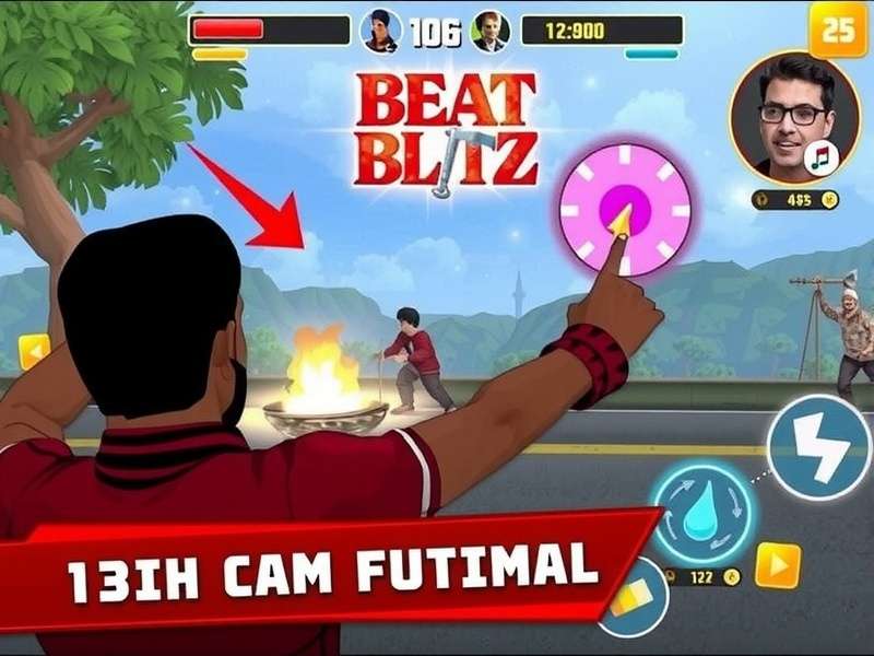 Bharat Beat Blitz Gameplay Screenshot